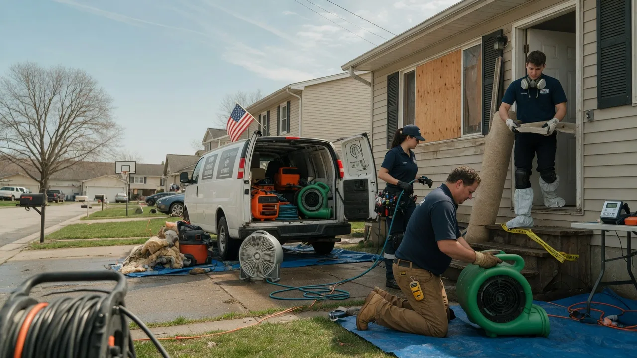 Water Damage Restoration in Norwood, LA near me